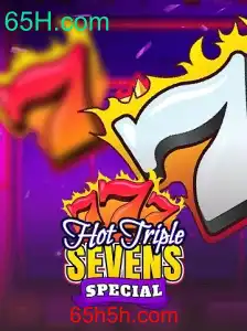 Descubra o Empolgante Jogo HotTripleSevensSpecial no 65H.com